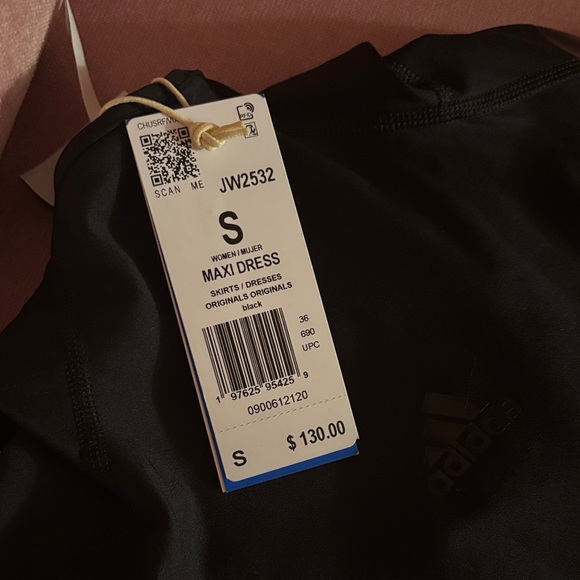 adidas Black Long Sleeve Dress - Picture 5 of 5